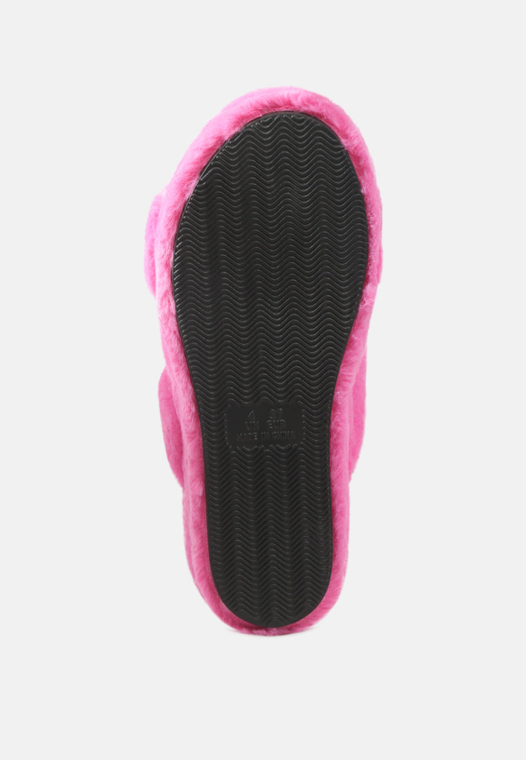 Smoothie Fur Slip-On Flats