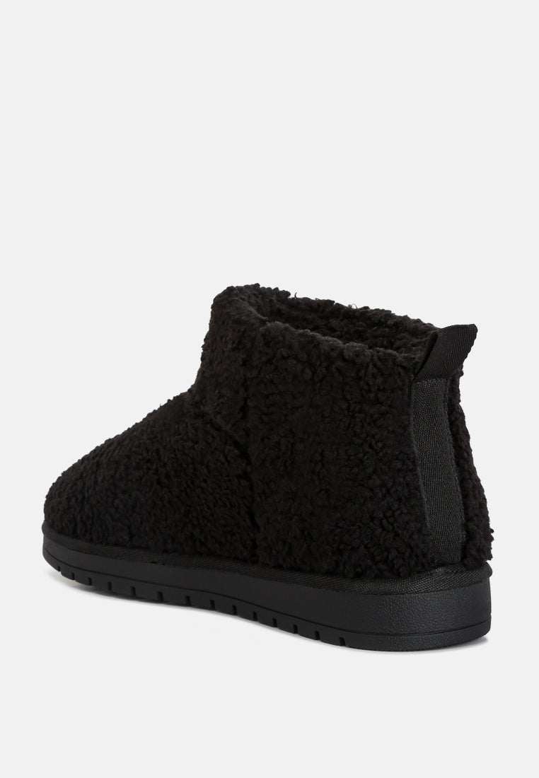 Anatole Fleece Exterior Fluffy Boots