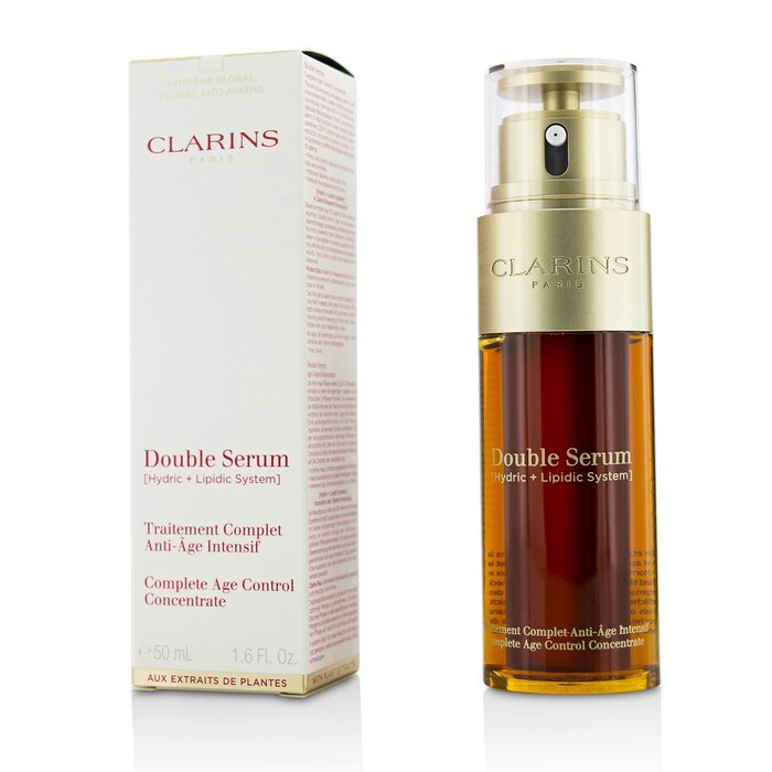 CLARINS - Double Serum (Hydric + Lipidic System) Complete Age Control Concentrate