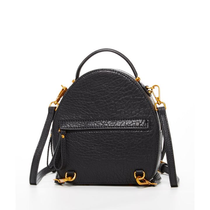 Amanda Black Convertible Backpack Purse