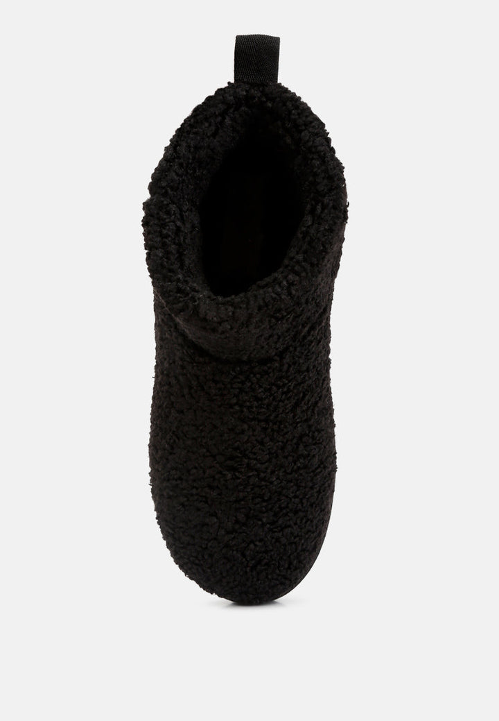 Anatole Fleece Exterior Fluffy Boots