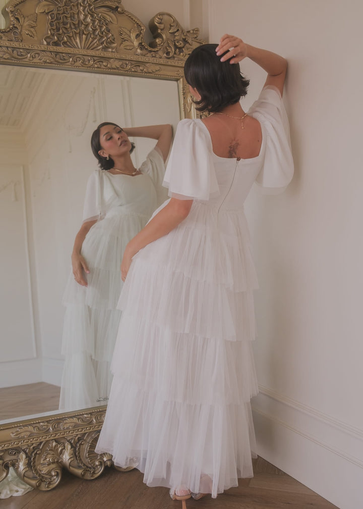 Allegro Dress White
