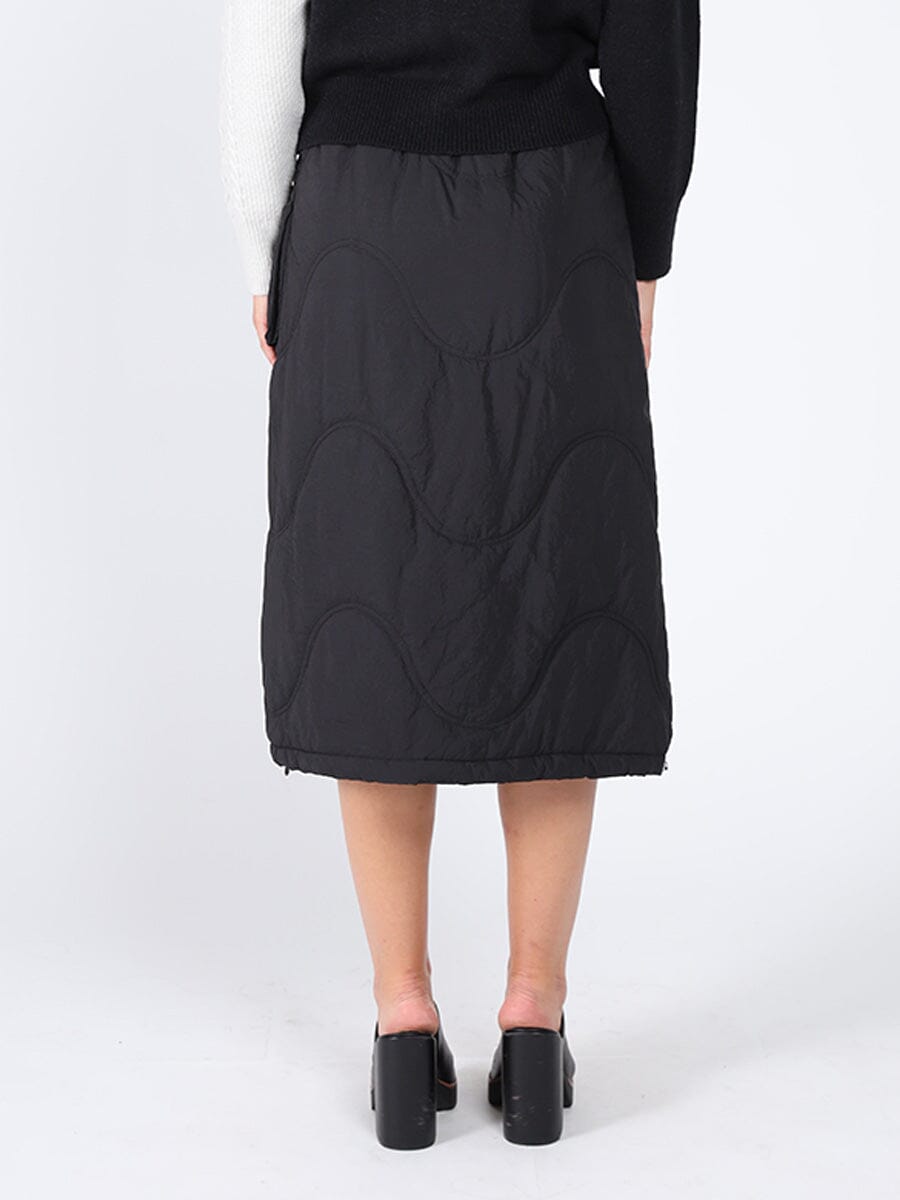 Quilted Cargo Skirt