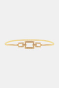Square Shape Zinc Alloy Buckle Iron Belt