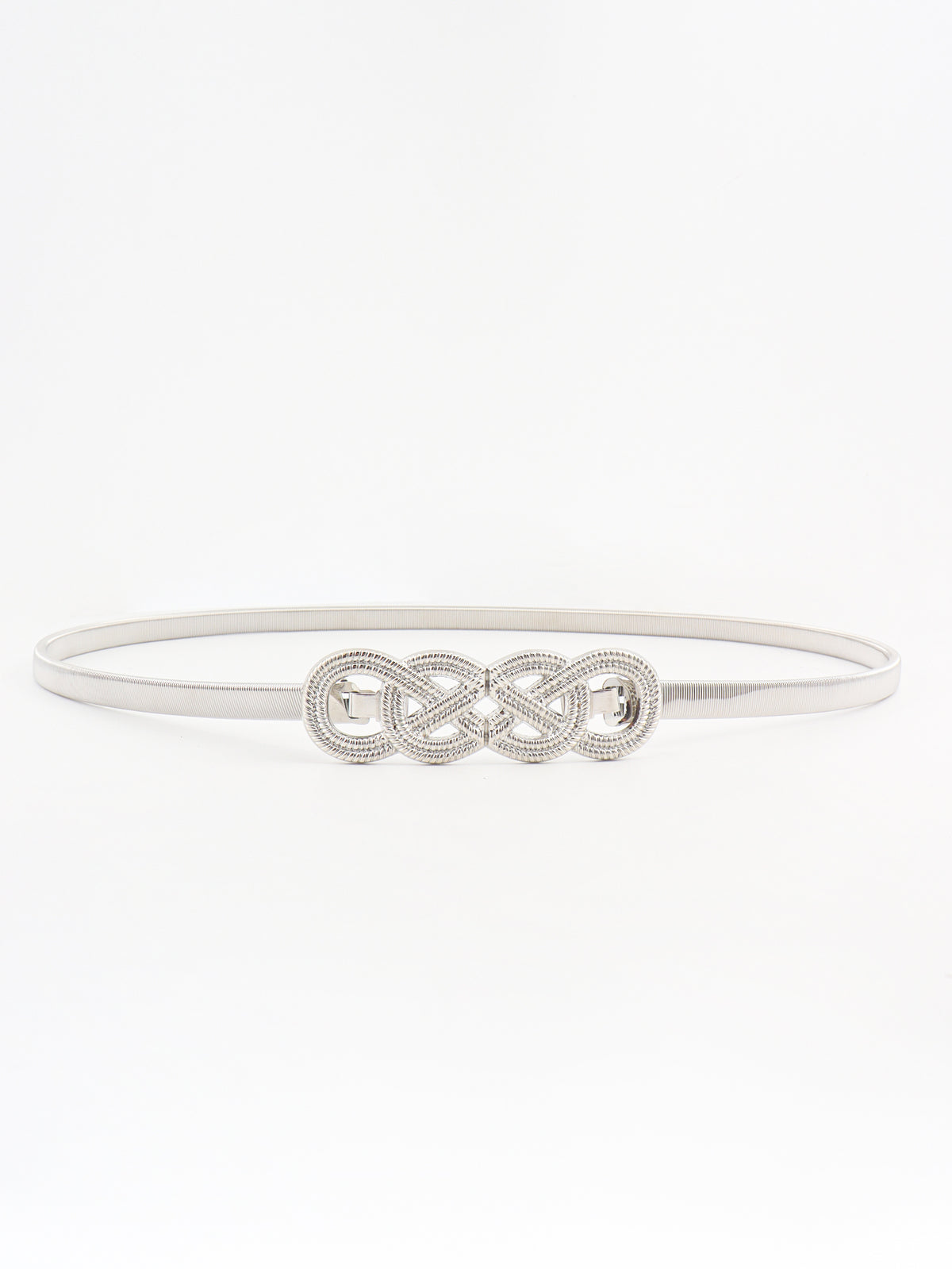 Knot Buckle Metal Belt