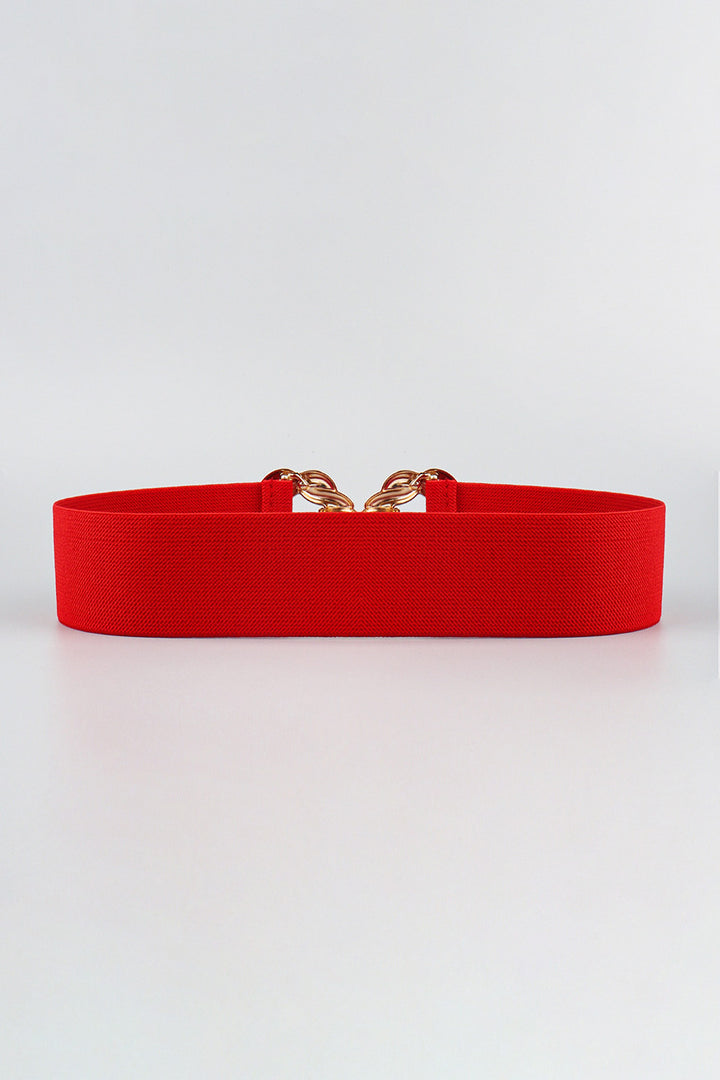 Zinc Alloy Buckle Elastic Belt