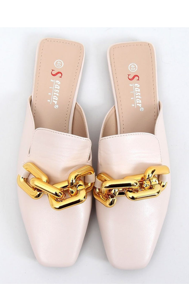 Inello Gold Chain Mules