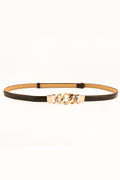 PU Skinny Belt